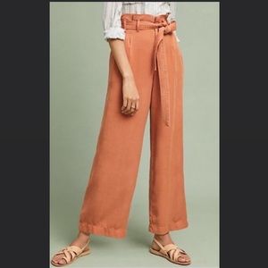 Anthropologie Blythe Paper Bag Pants